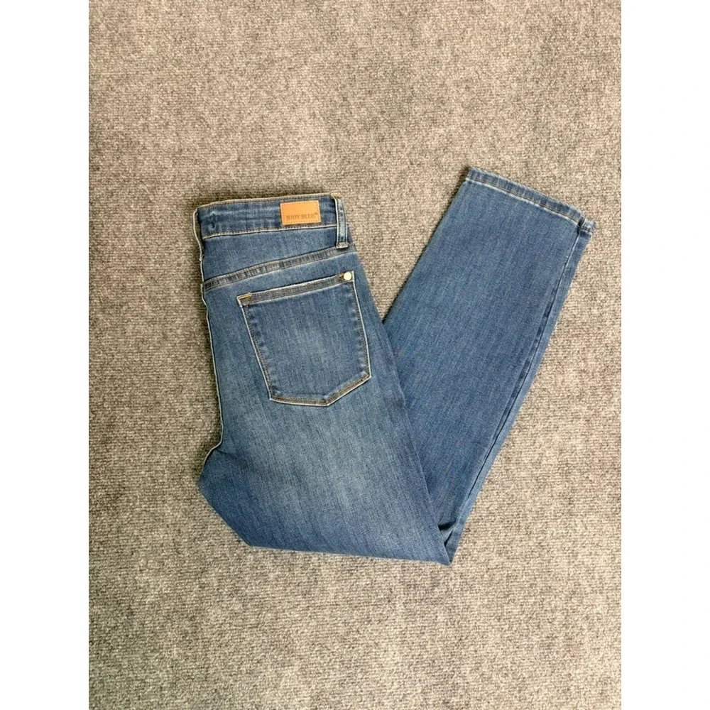 Judy Blue Relaxed Fit Jeans Womens Medium Wash Tapered Denim JB821103-JS Size 29